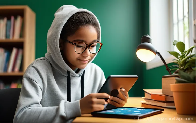 자기 주도 학습의 접근 방식 비교 분석 - **Prompt 1: Online Learning Discovery**
    "A bright, clean, and modern study space bathed in soft ...