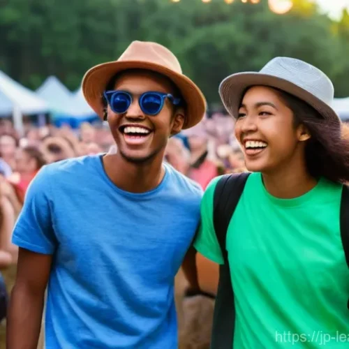 자기 주도 학습을 위한 자원 관리 전략 - **Prompt 1:** A joyful, diverse group of young adults, approximately 18-22 years old, enjoying a vib...